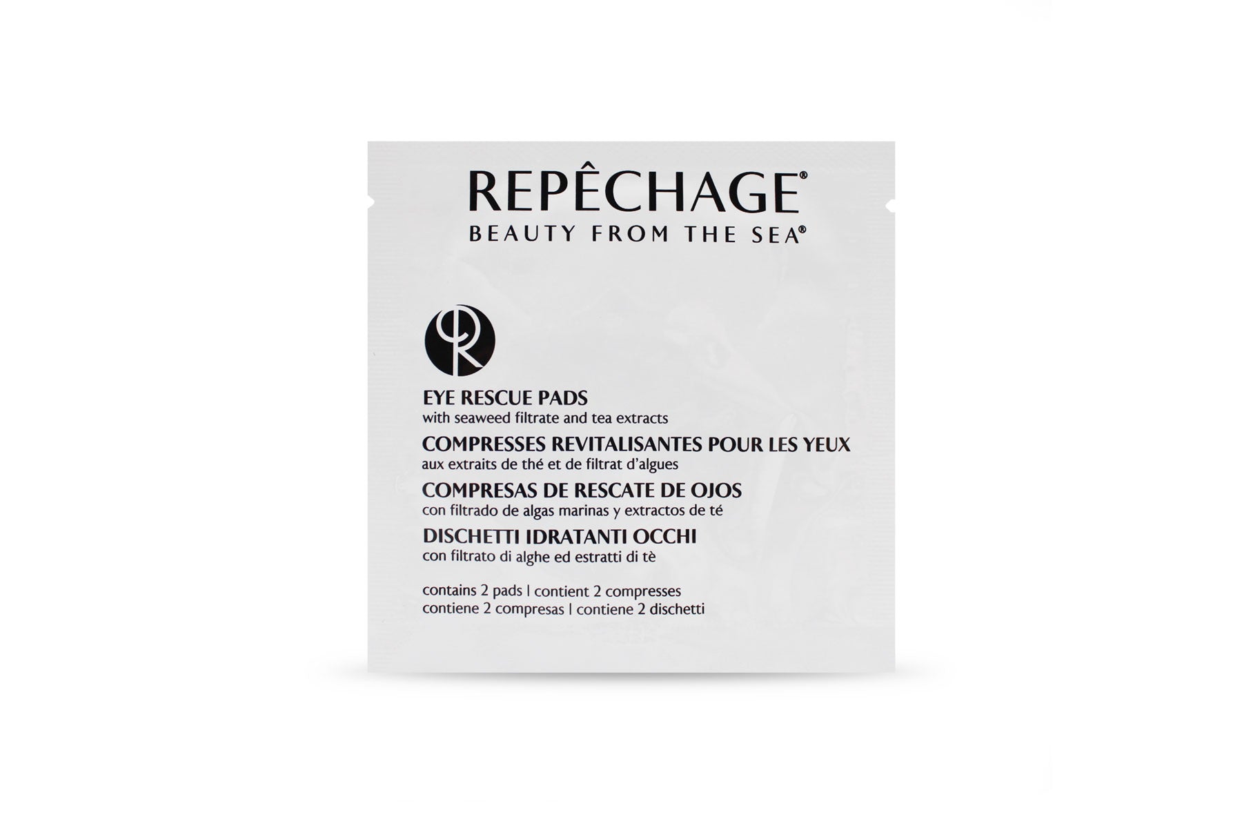 Zklidňující oční tampony s mořskými řasami a čajovým extraktem | 1 pár