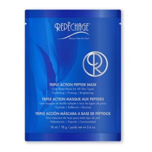 Peptidová látková maska s trojím účinkem pro všechny typy pleti | 1 ks