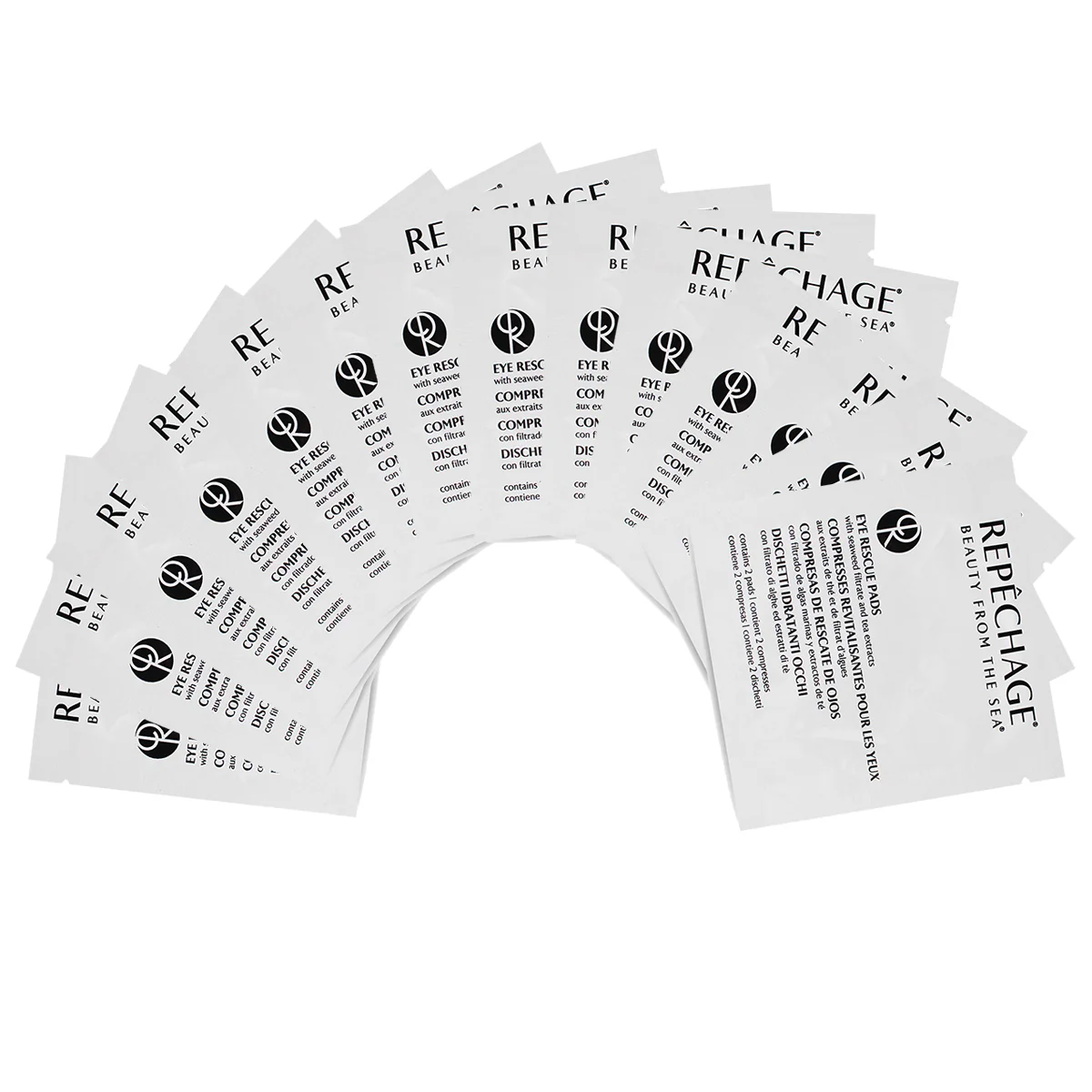 Upokojujúce očné tampóny s morskými riasami a čajovým extraktom | 14 jednotlivo balených p – Obrázok 2