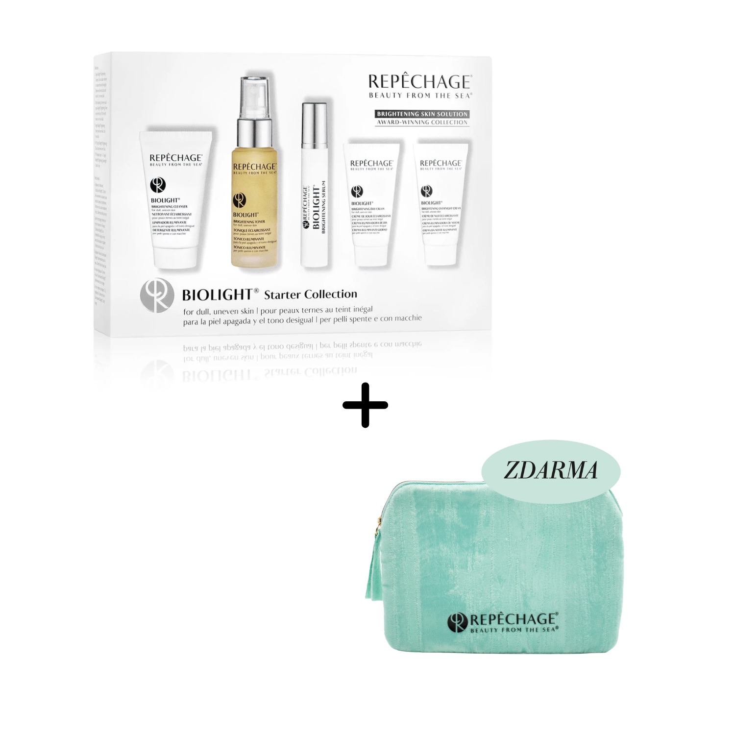 Biolight® cestovné balenie + kozmetická taštička